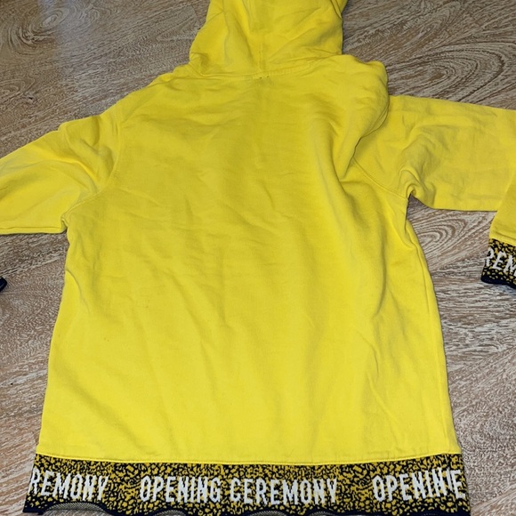 Opening Ceremony Pullover Hoodie yellow small - Picture 4 of 5